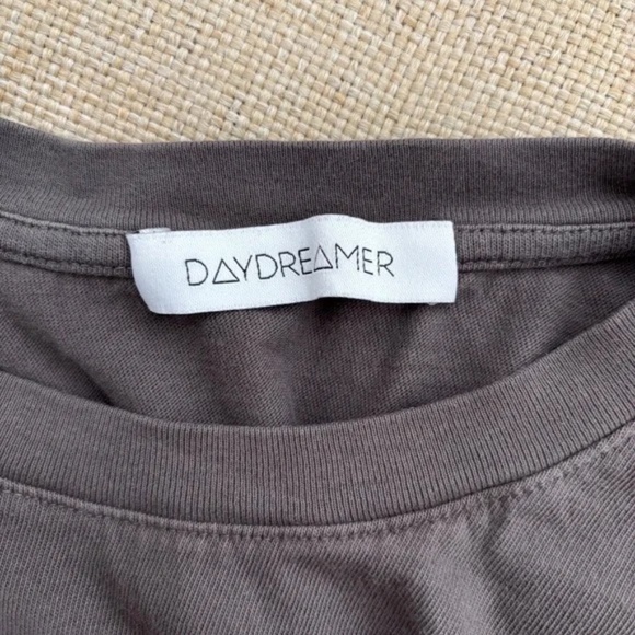 DAYDREAMER Good Times Bad Times Leopard Vintage Style Tour Crop T-Shirt - Picture 2 of 6